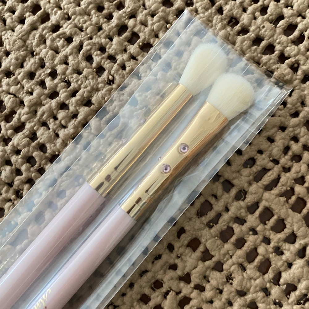 SLMISSGLAM PINK EYE BRUSH DUO